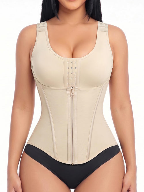 Double Tummy Control Waist Trainer Vest