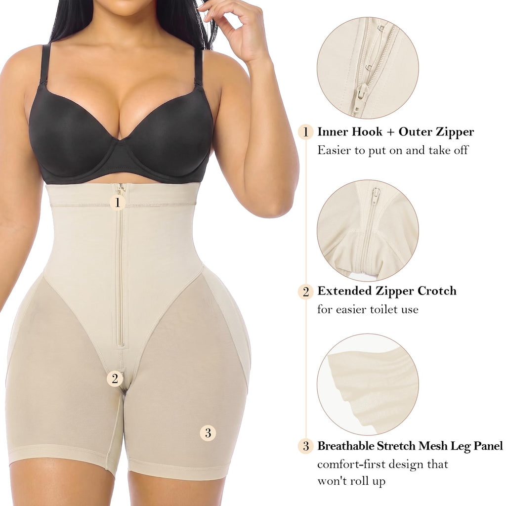 Hip Enhancer Faja Shorts Butt Lift Shapewear